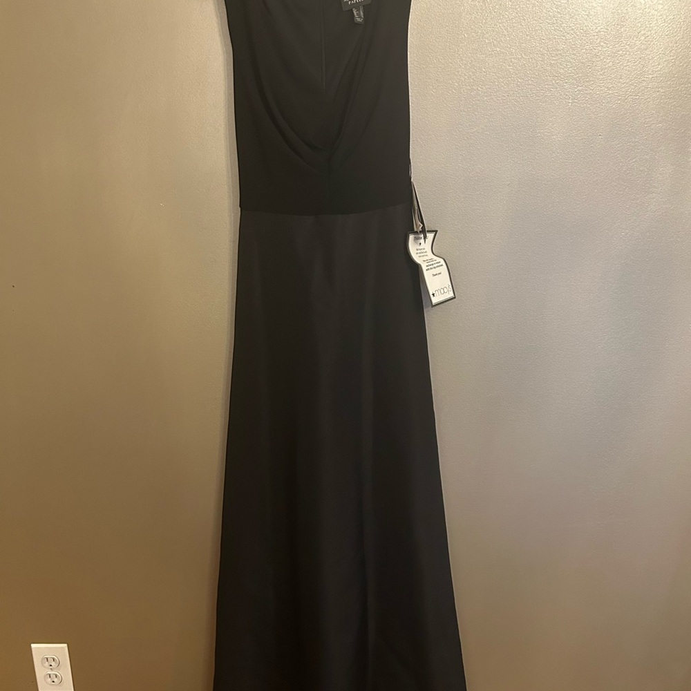 Adrianna Papell Black Maxi Dress